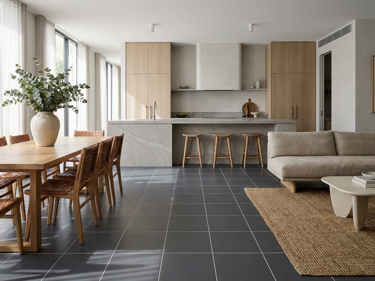 Beton Meridiana in a room