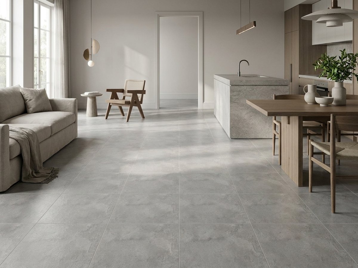 Baltico Grey in a room