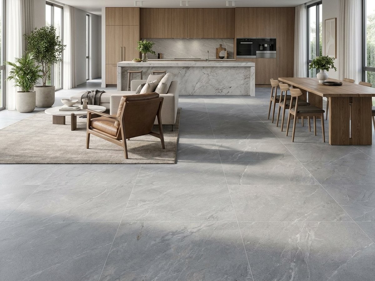 Beton Lucca in a room