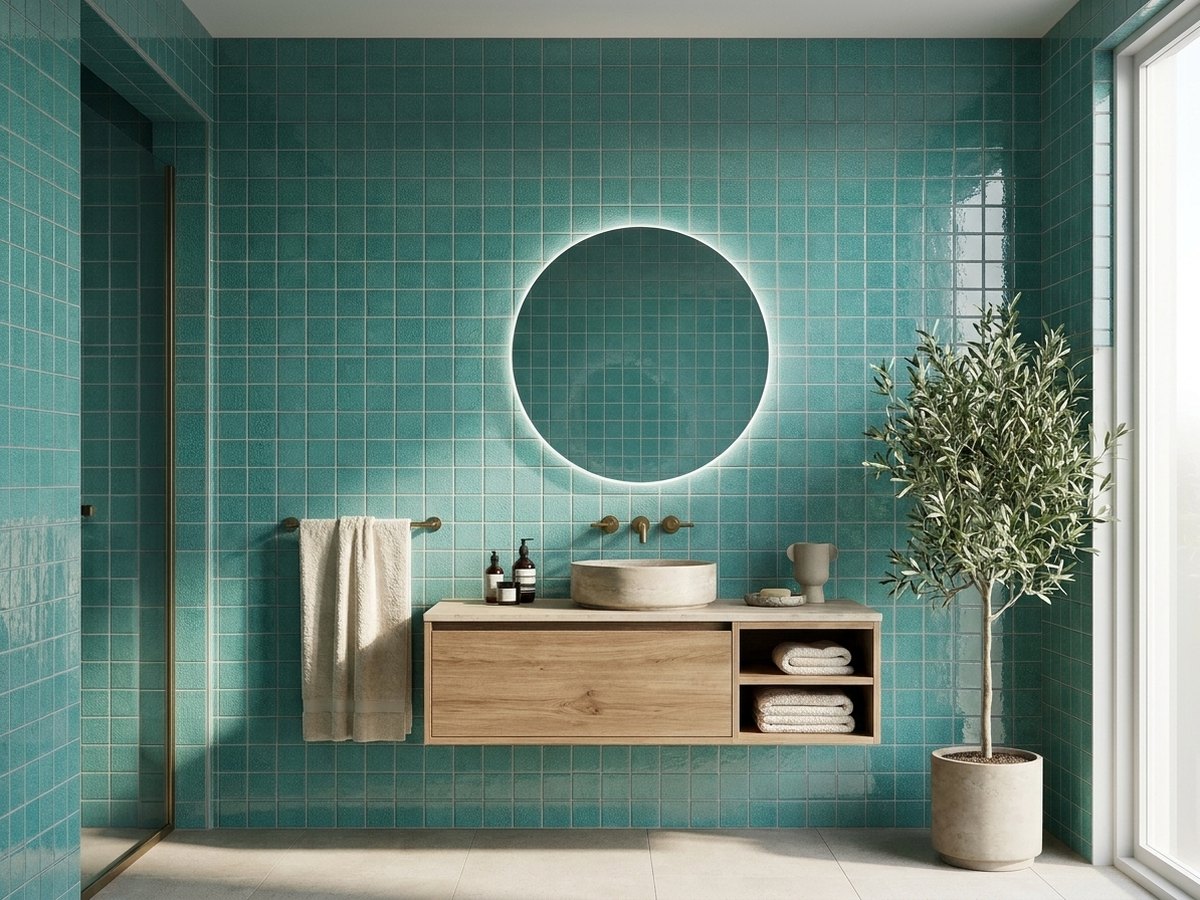 Cobalto Crepuscolo in a room
