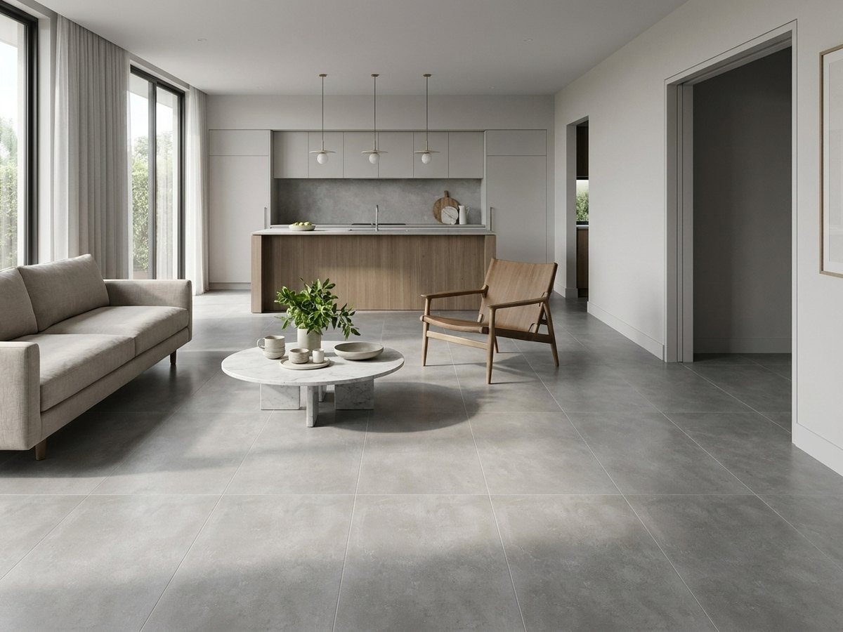Carbone Marfil in a room