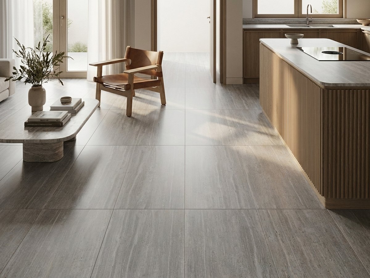 Grigio Meridiano in a room