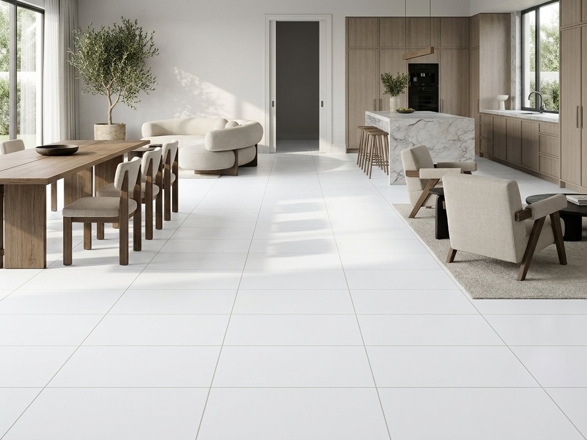 Fusion Stone Black in a room