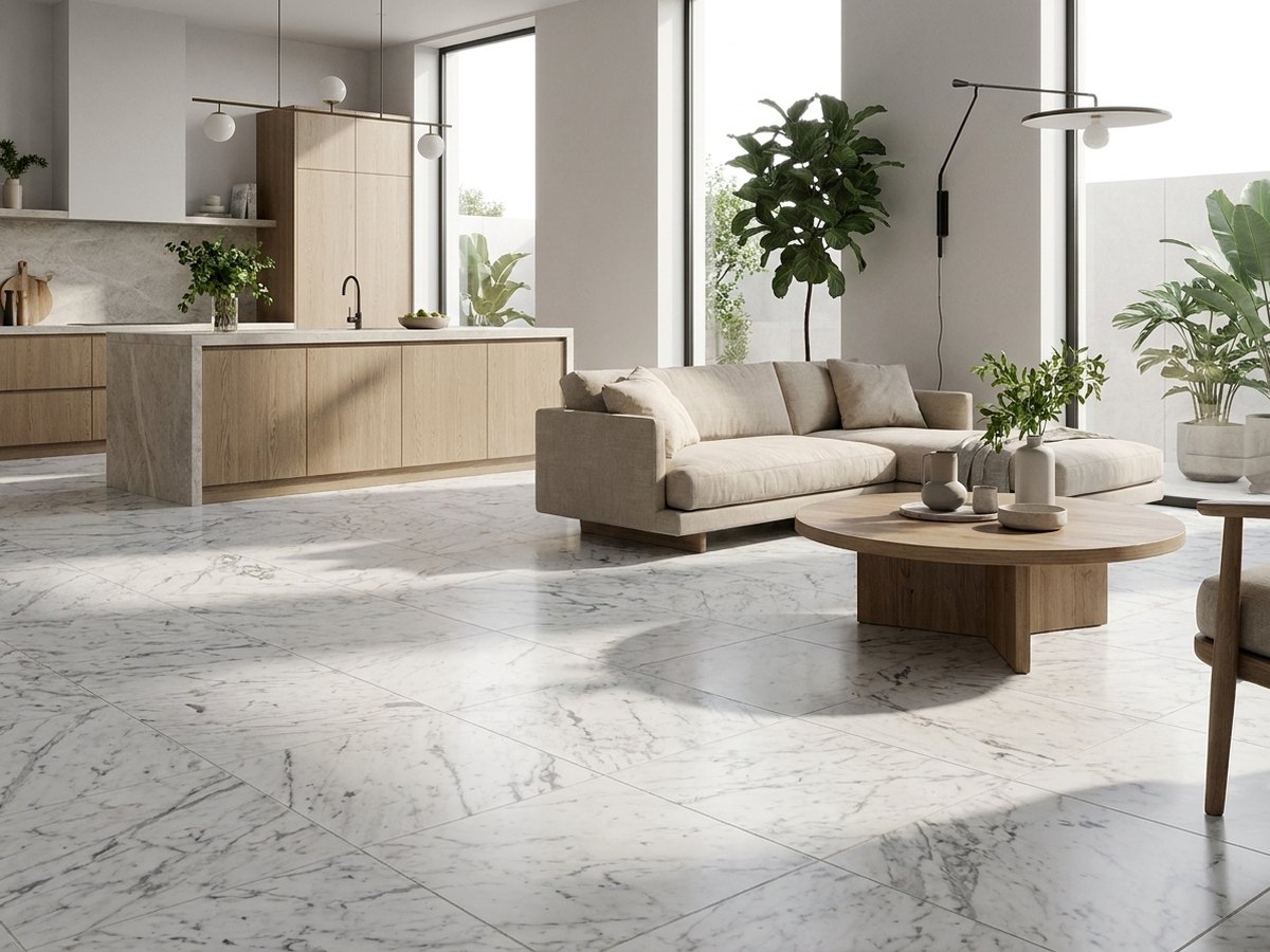 Calacatta Cortina in a room