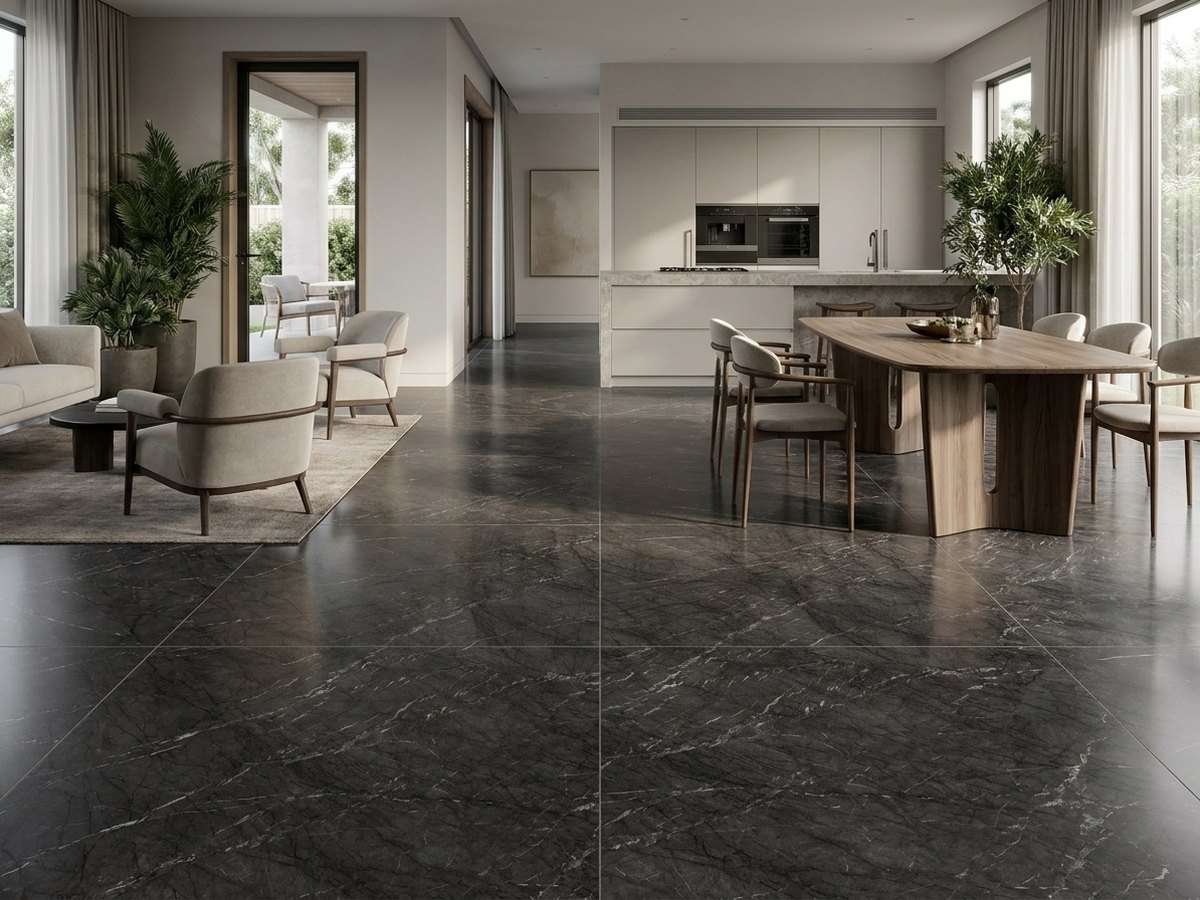 Sahara Carrara in a room