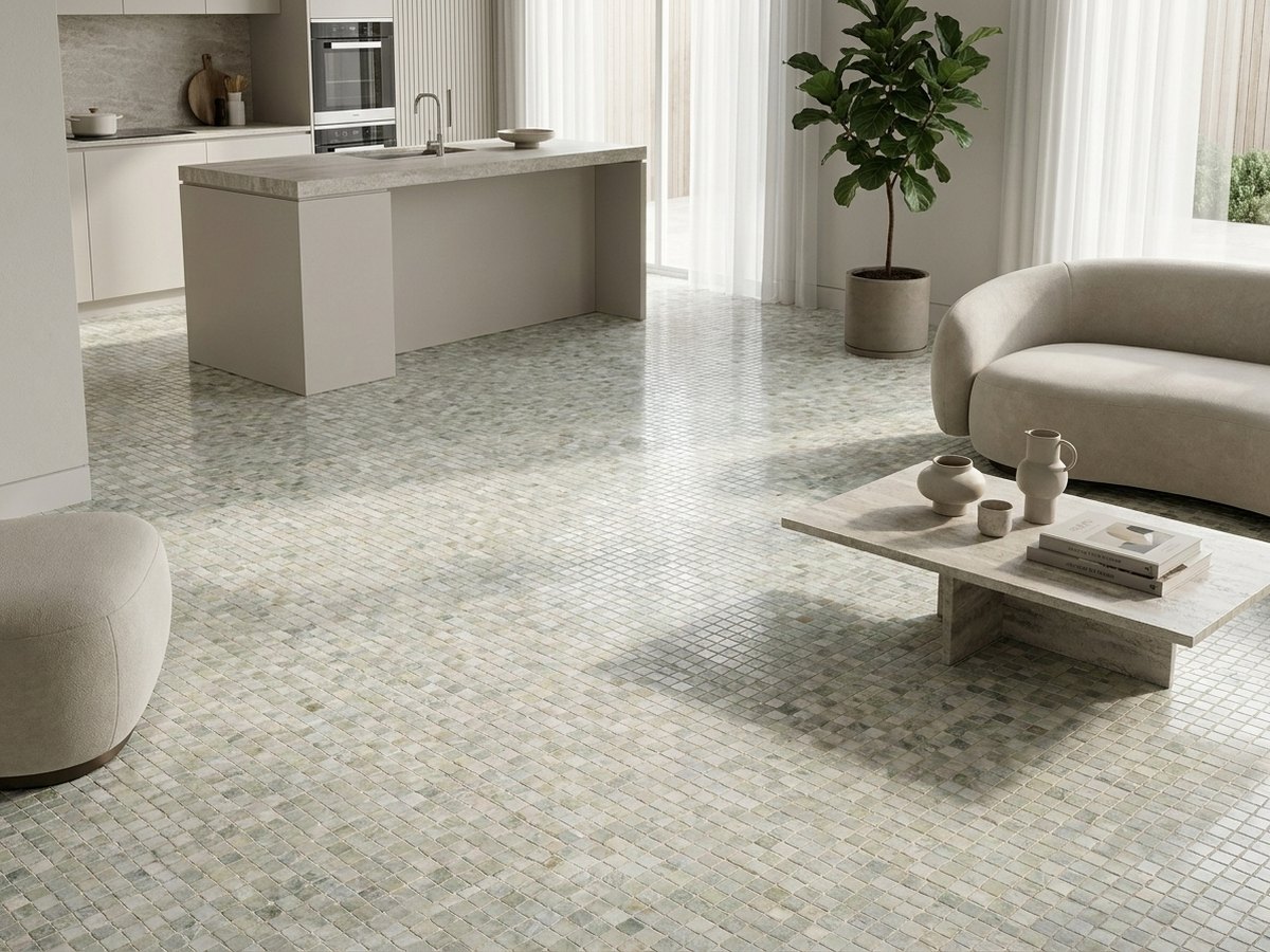 Mosaico Onda in a room