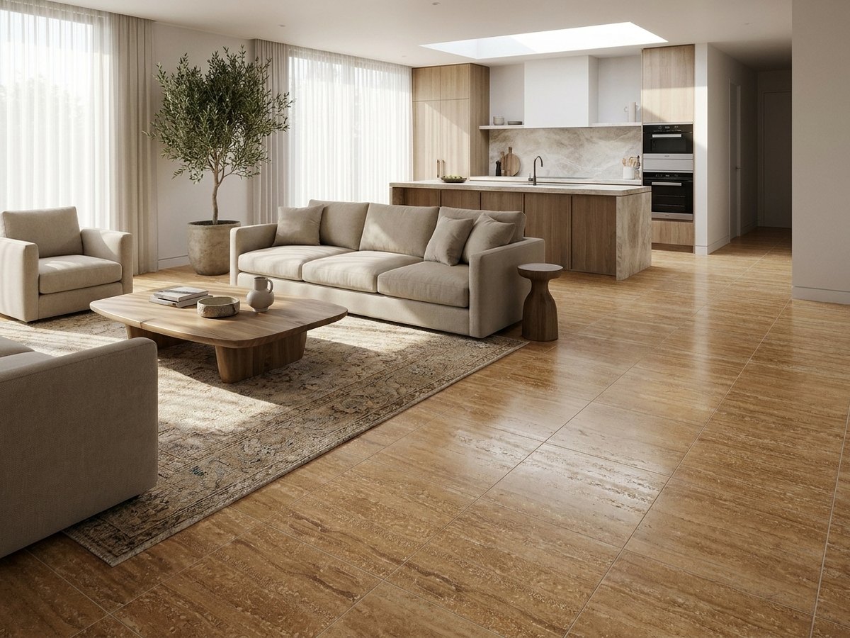 Bianco Portofino in a room