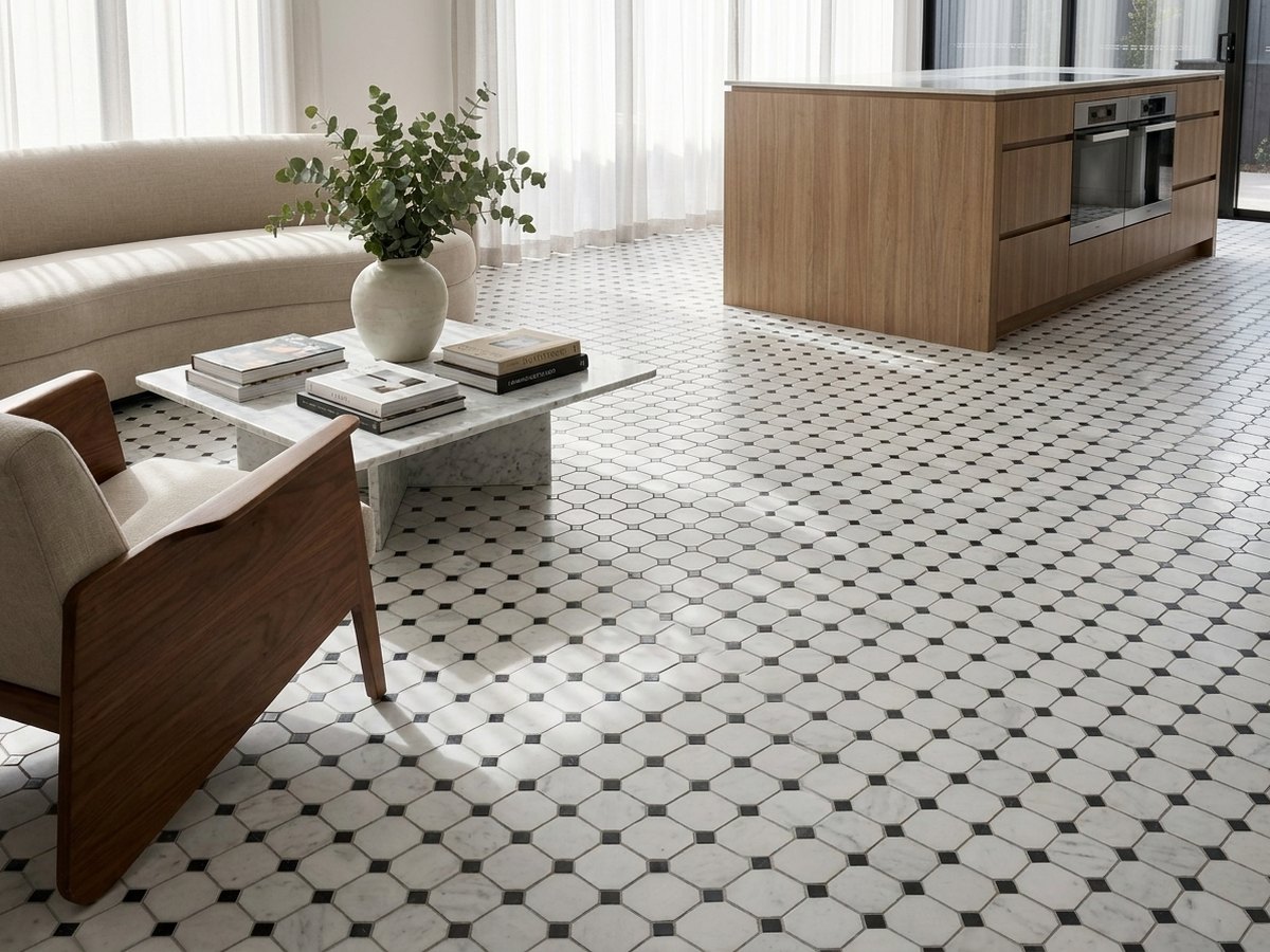 Mosaico Sole in a room