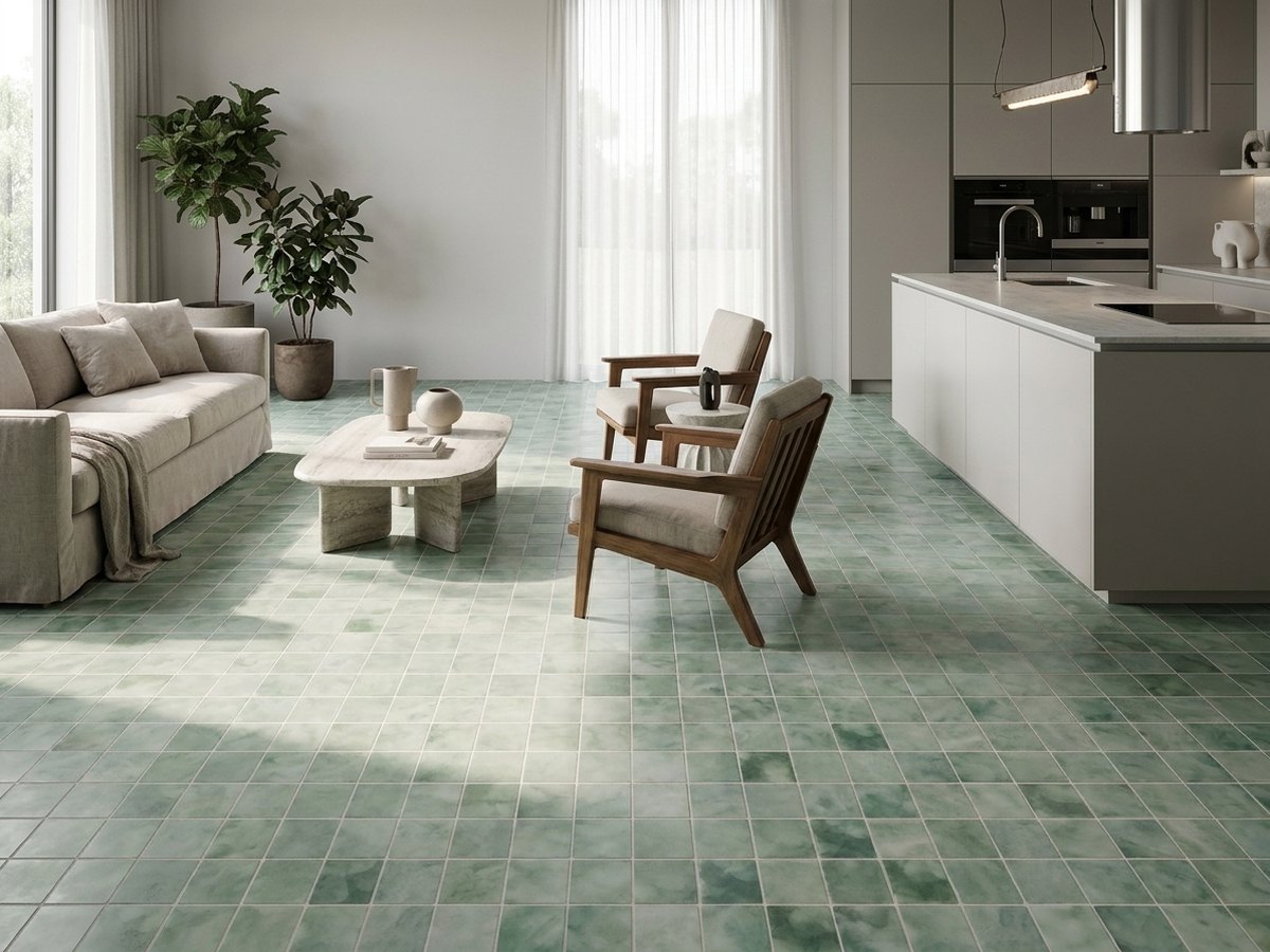 Penta Crystal Mint in a room