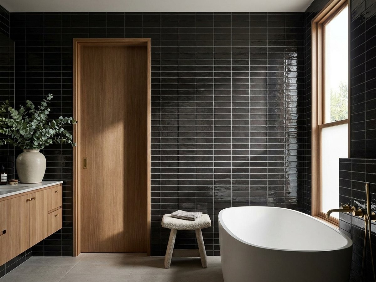 Pietra Nera Nobile in a room