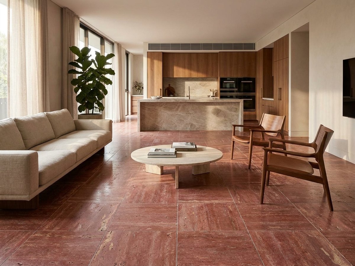 Basalto Fiore in a room