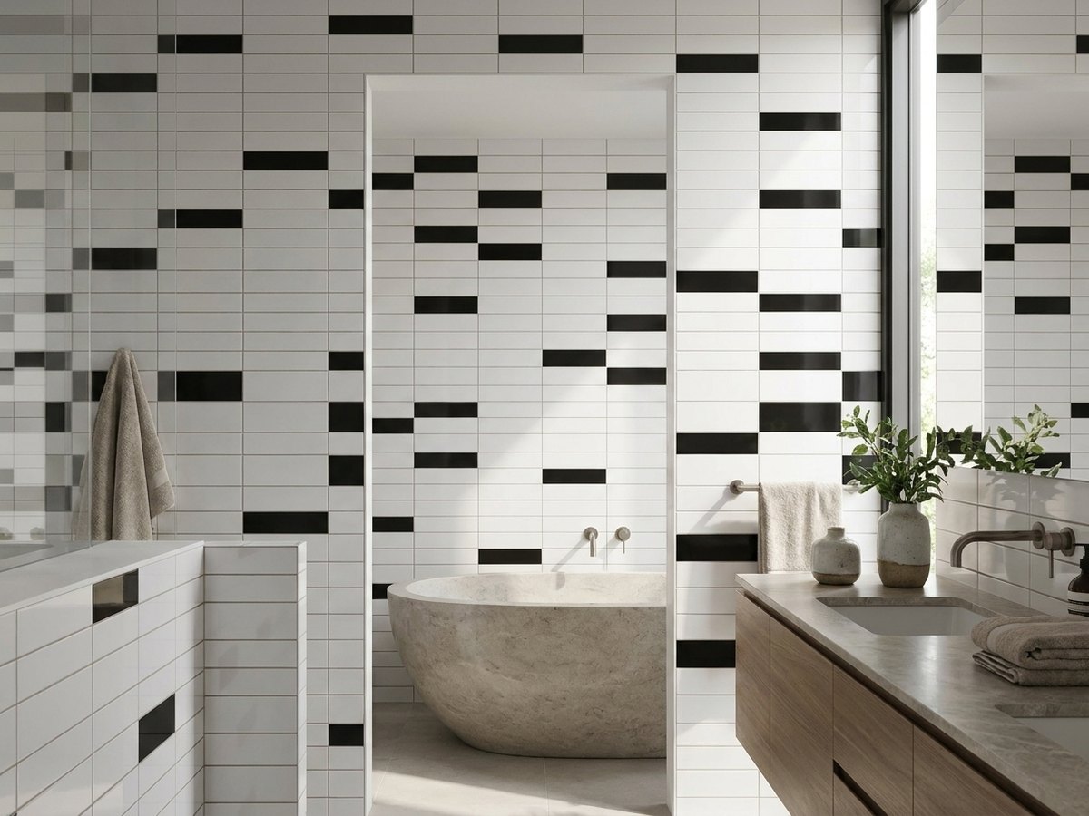 Marquina Marfil in a room