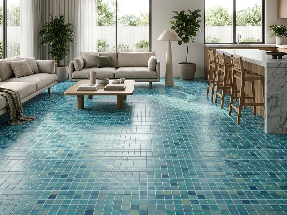 Vanguard Bluestone in a room