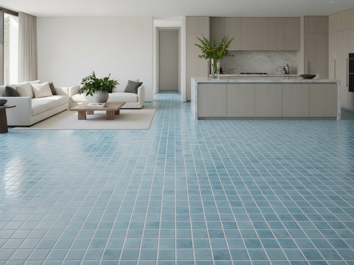 Vanguard Ios Blue in a room
